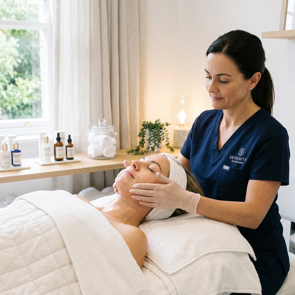 Personalised facial treatment at Tulip Aesthetics Clinic in Uxbridge