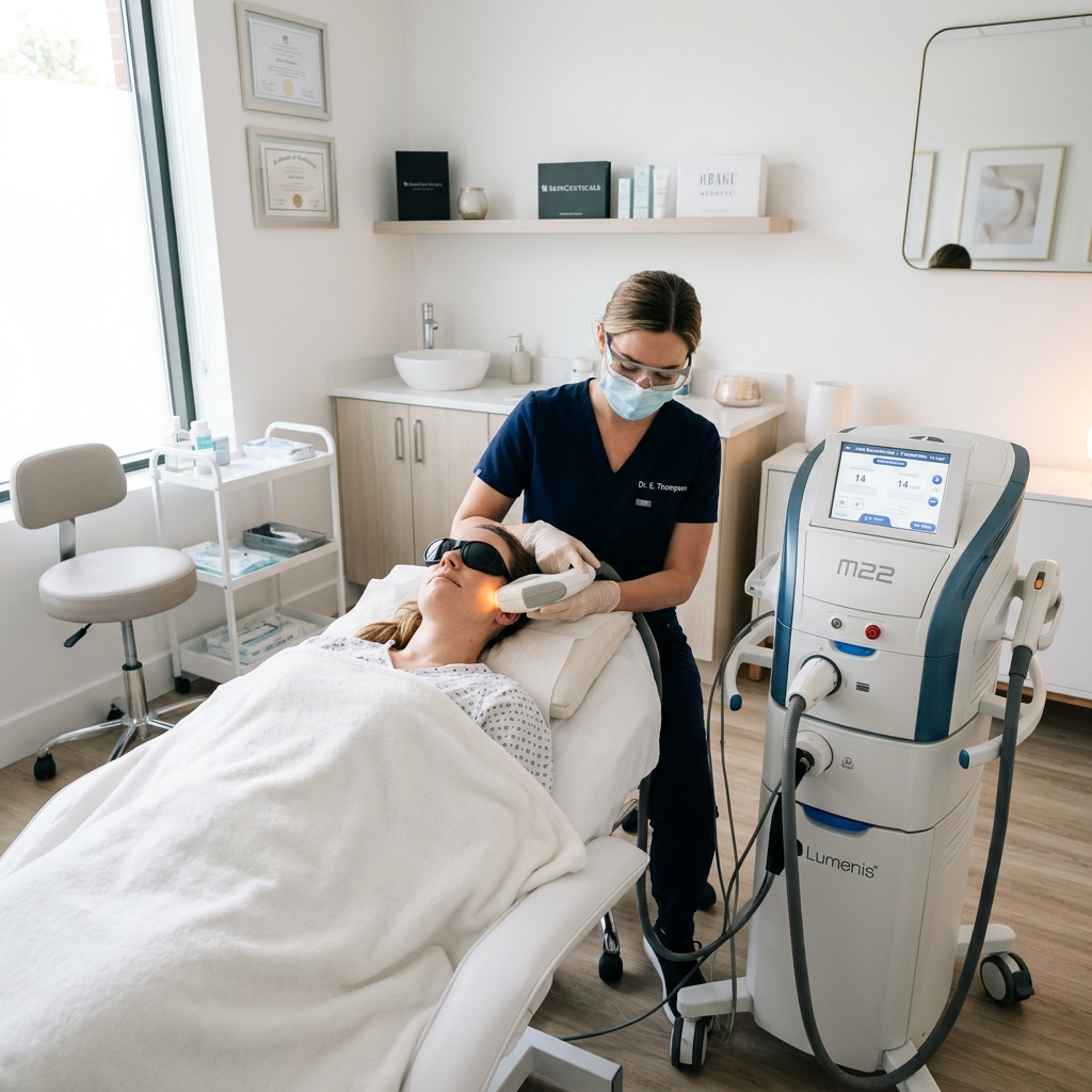 IPL skin rejuvenation treatment at Tulip Aesthetics Clinic in Uxbridge